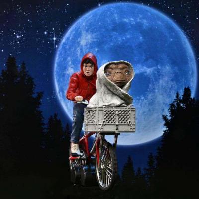 E.T L'EXTRA TERRESTRE - NECA - 40th Anniversaire Elliot&E.T. On Bicycle
