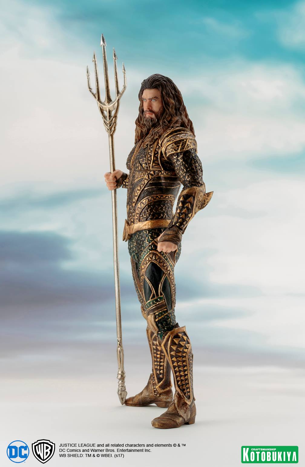 Justice League,The Movie,AQUAMAN,1/10 Scale,ARTFX+,Statue 